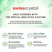 Karaca Swiss Crystal kookpan met deksel
