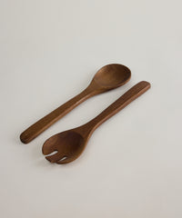 Cleo acacia houten saladebestek | 2-delig