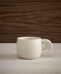 Intenso koffiemokken set van 2 – 250 ml – Keramiek – Crème mat