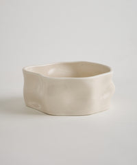 Nordic snackschalen organisch | Set van 6 stuks | 12 cm | Crème