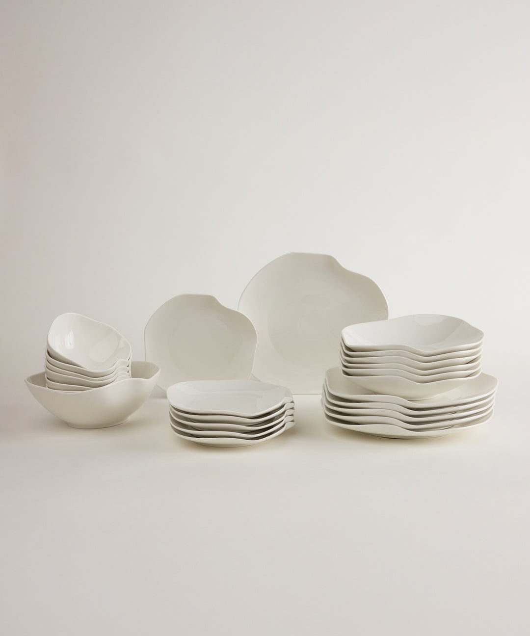 Scalora porseleinen serviesset 25-delig — voor 6 personen