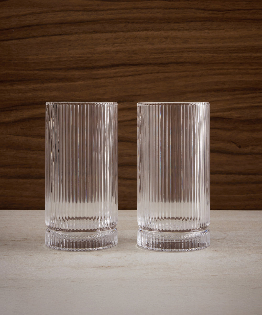 Ripple Elysia glazen lang | 6 stuks | 460 ml