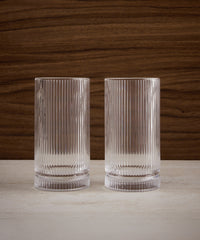 Ripple Elysia glazen lang | 6 stuks | 460 ml