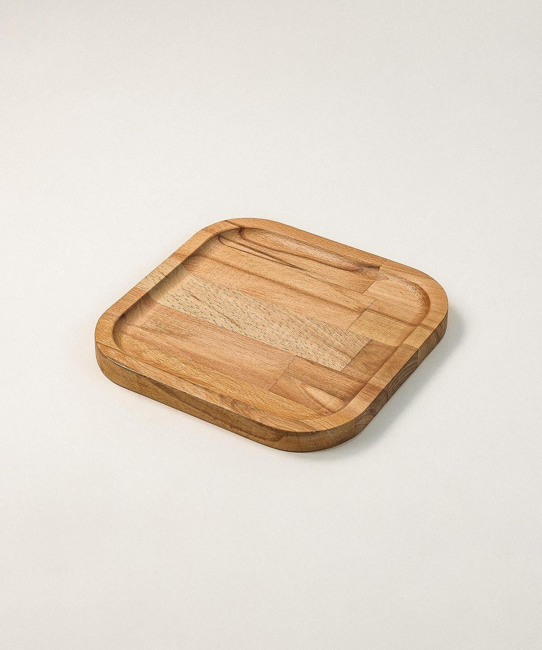 Acacia houten serveerplank klein | vierkant | 18 cm