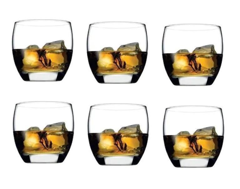 Pasabahce Barrel whiskyglazen 6 stuks | 340 cc