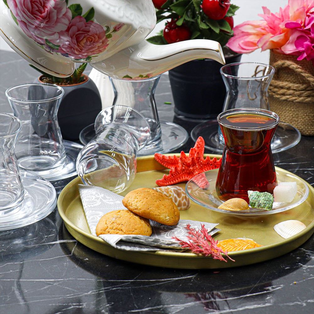 Pasabahce Irem 12-delig theeglazen set | 132 cc