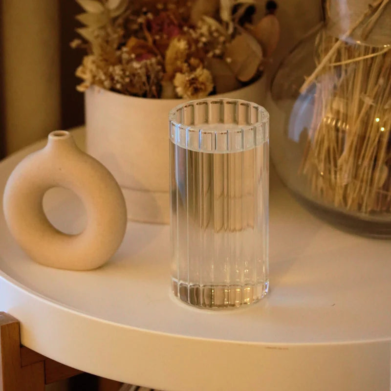 Stripe Long borosilicaatglas | 2 stuks | 400 ml