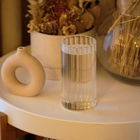 Stripe Long borosilicaatglas | 2 stuks | 400 ml