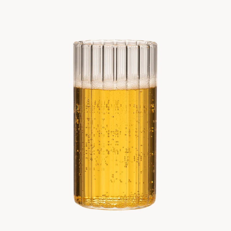 Stripe Long borosilicaatglas | 2 stuks | 400 ml