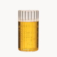 Stripe Long borosilicaatglas | 2 stuks | 400 ml