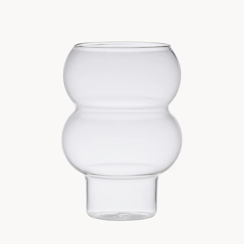 Wavy two bubble glas