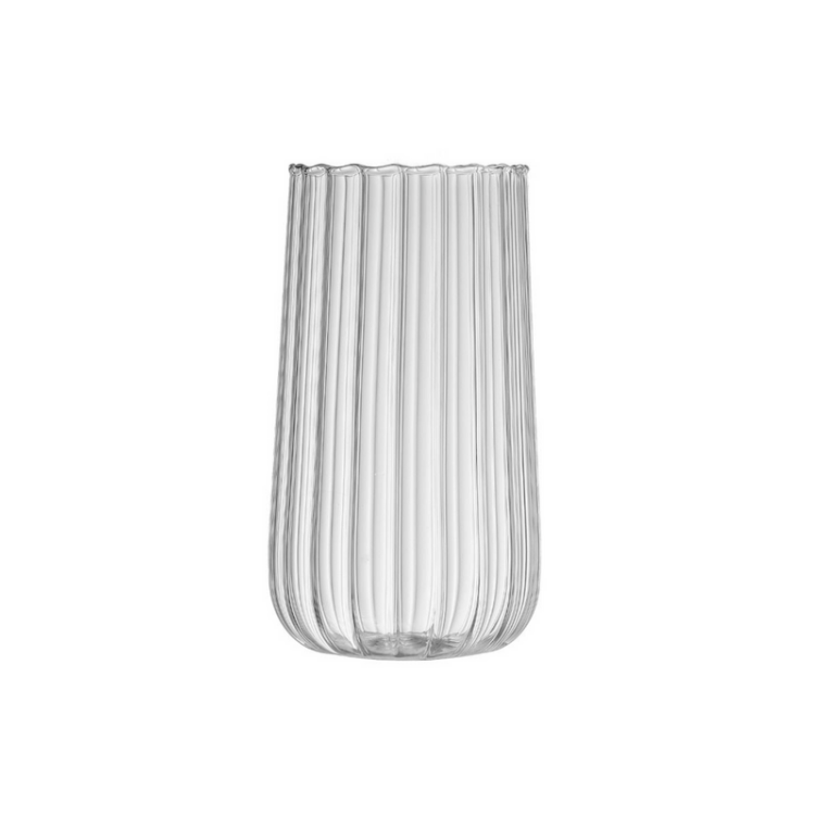 Luana stripe longdrinkglazen | 2 stuks | 400 ml