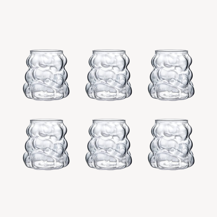 Likeurglazen in druivenvorm | Mini | 6 stuks | 90 ml