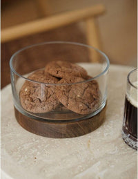 Acacia Ring glazen schaal