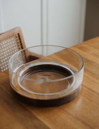 Acacia Ring glazen schaal