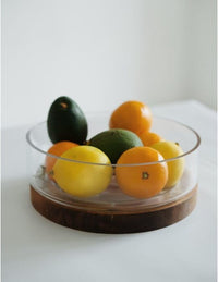 Acacia Ring glazen schaal