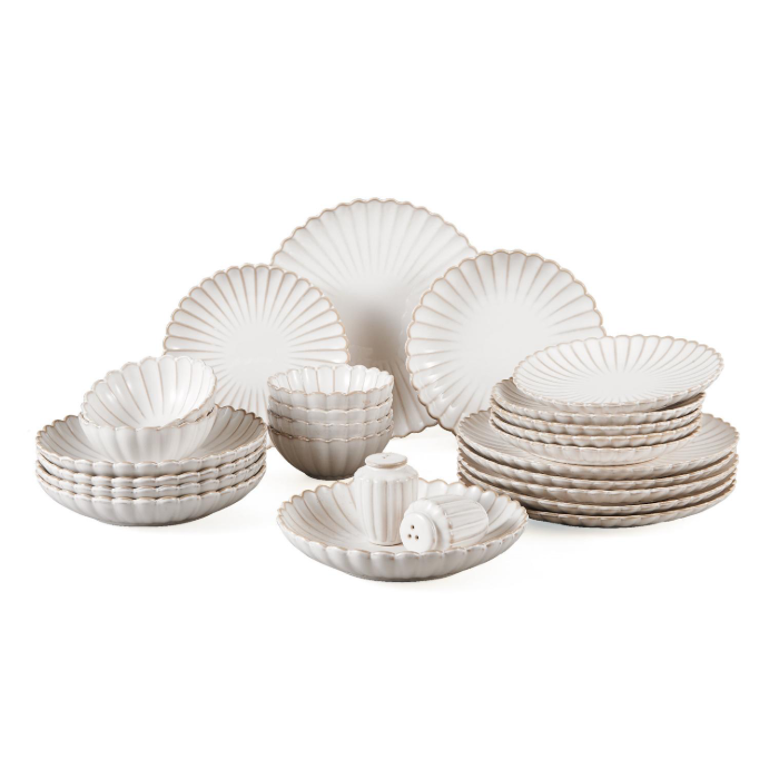 Bloomy Lotus serviesset 26-delig voor 6 personen