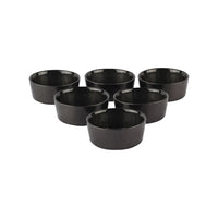 Bricard Rexy kommen/schalen | 6 stuks | 9 cm | zwart