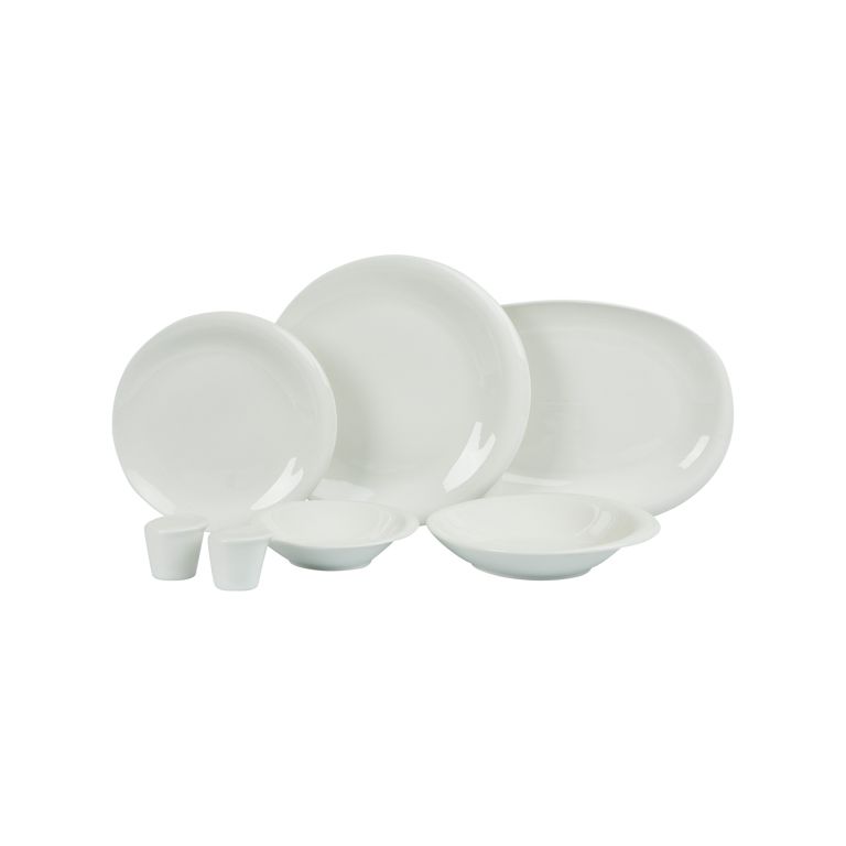 Bricard Clichy serviesset 27-delig | wit