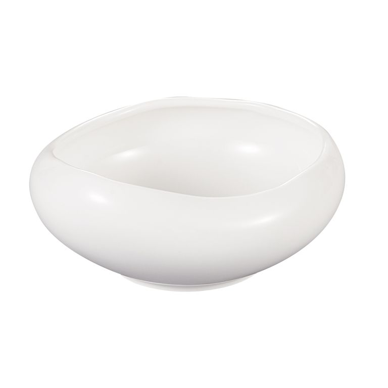 Barles porseleinen saladekom | wit | 23 cm