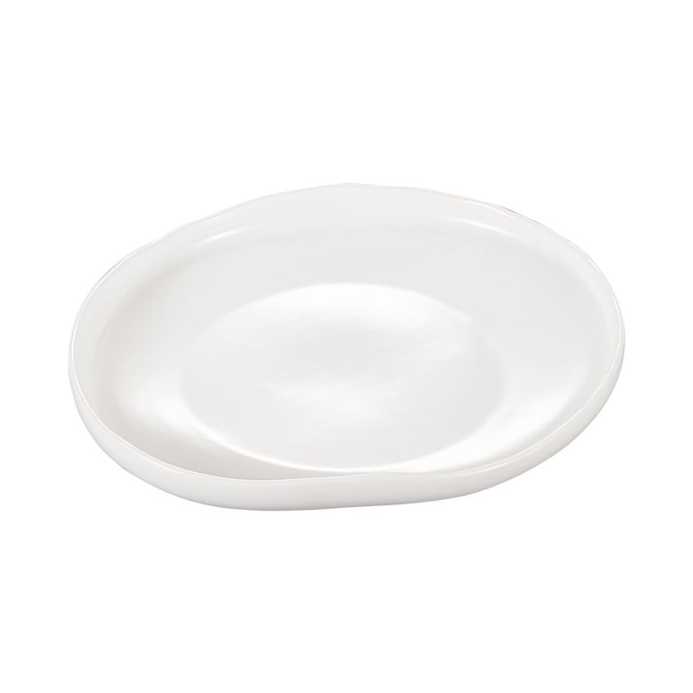 Bricard Barles dessertbord | Ø19,4 cm | wit