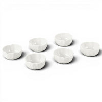 Bricard Angles Dipschaaltjes Set 6-delig | Ø8,7 cm | Wit