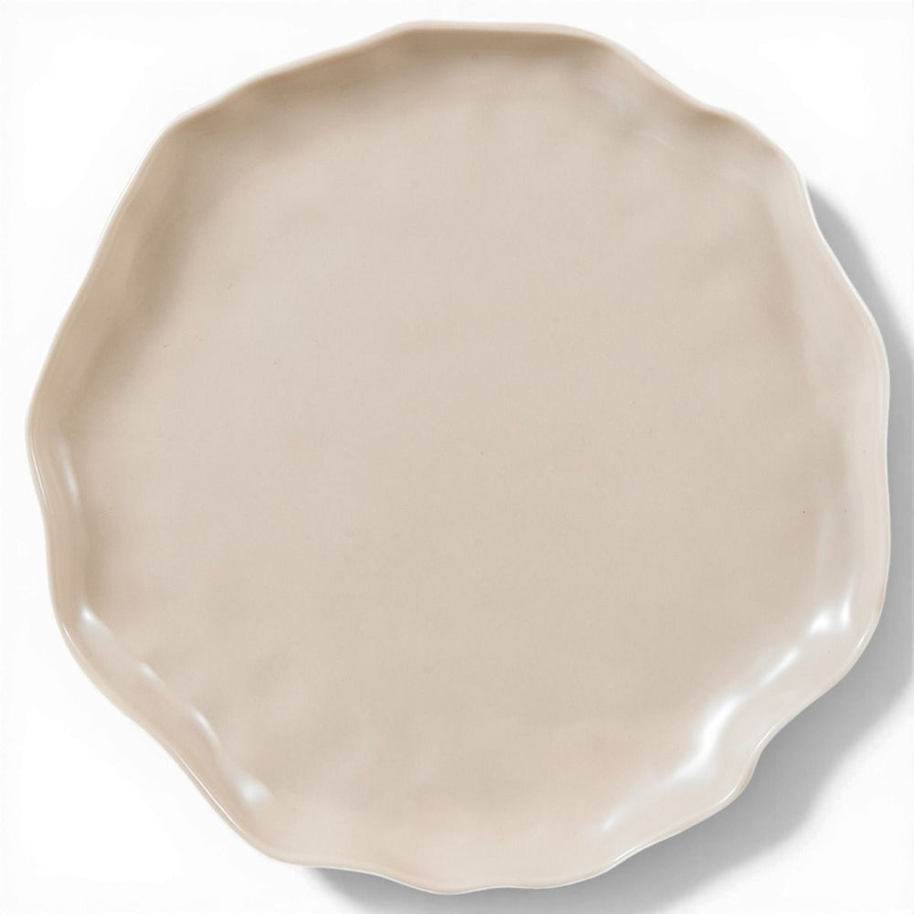 Bricard Angles Serviesset 27-delig – Taupe Porselein voor 6 Personen