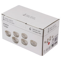 Bricard Angles Dipschaaltjes Set 6-delig | Ø8,7 cm | Taupe