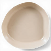 Bricard Bonnes Dinnerset 27-delig – Wit Taupe Porselein met Organische Vormen