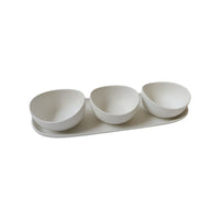 Bricard Colmar aperitief set | mat wit | 4-delig