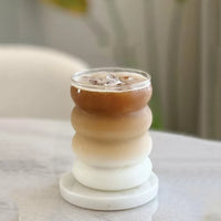 Wave bubbly glas | 2 stuks | 330 ml