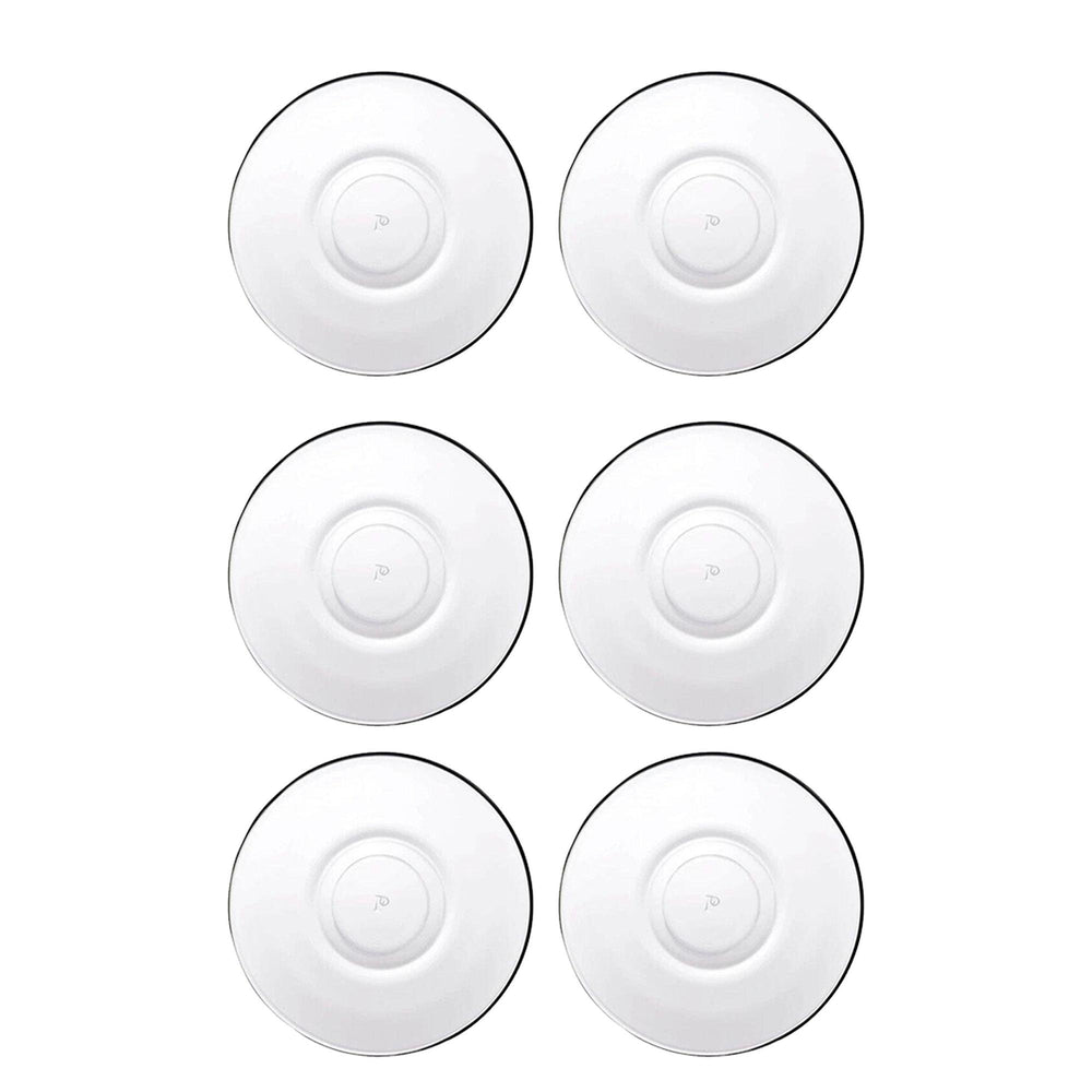 Pasabahce Aida theeglazen onderzetters groot | 6 stuks | 12 cm