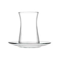 Pasabahce Heybeli theeglazen set 12-delig | 165 ml