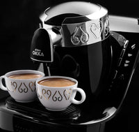 Arzum Okka Turks koffiezetapparaat OK002 | Zwart-chroom