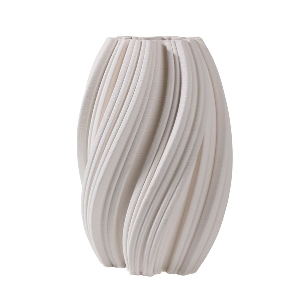 Fugurato Nena Vaas Ø18,5x26,5cm | Wit Keramiek