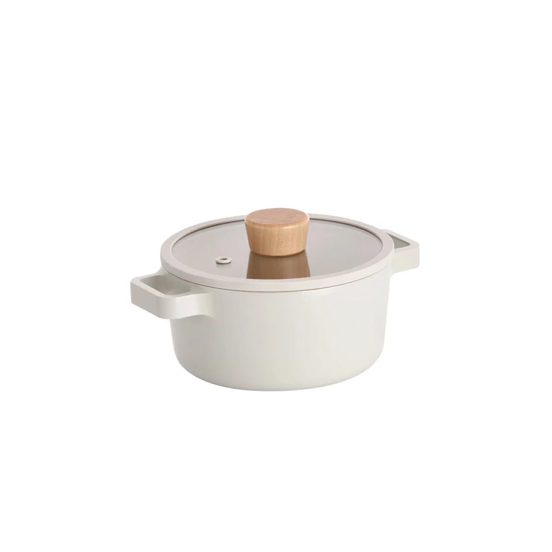 Neoflam FIKA kookpan 16 cm – 1,2 L | Crème