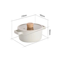 Neoflam FIKA kookpan 16 cm – 1,2 L | Crème