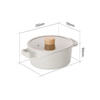 Neoflam FIKA kookpan 18 cm – 1,5 L | Crème