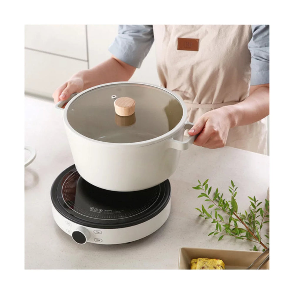 Neoflam FIKA kookpan 26 cm – 5,4 L | Crème