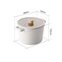 Neoflam FIKA soeppan 22 cm – 4,65 L | Crème