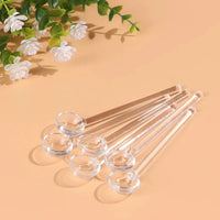 Glazen theelepels | 6 stuks | 10,5 cm