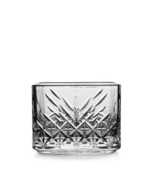 Pasabahce Timeless glazen schaaltjes | vierkant | 4 stuks