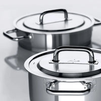 Jumbo Metalix 8-delige RVS premium pannenset