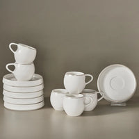 Karaca Sunset 12-delige espressokopjes set voor 6 personen | 100 ml