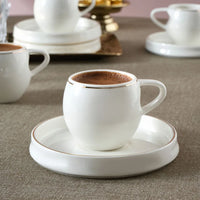 Karaca Sunset 12-delige espressokopjes set voor 6 personen | 100 ml