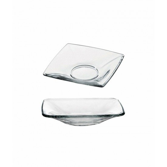 Pasabahce theeglazen onderzetters 6 stuks – 10 cm
