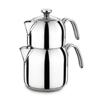 Korkmaz Alia rvs theepot set | 0.9+2.0 liter