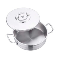 Korkmaz Astra2 rvs lage braadpan | Ø 24 cm | 3,5 L