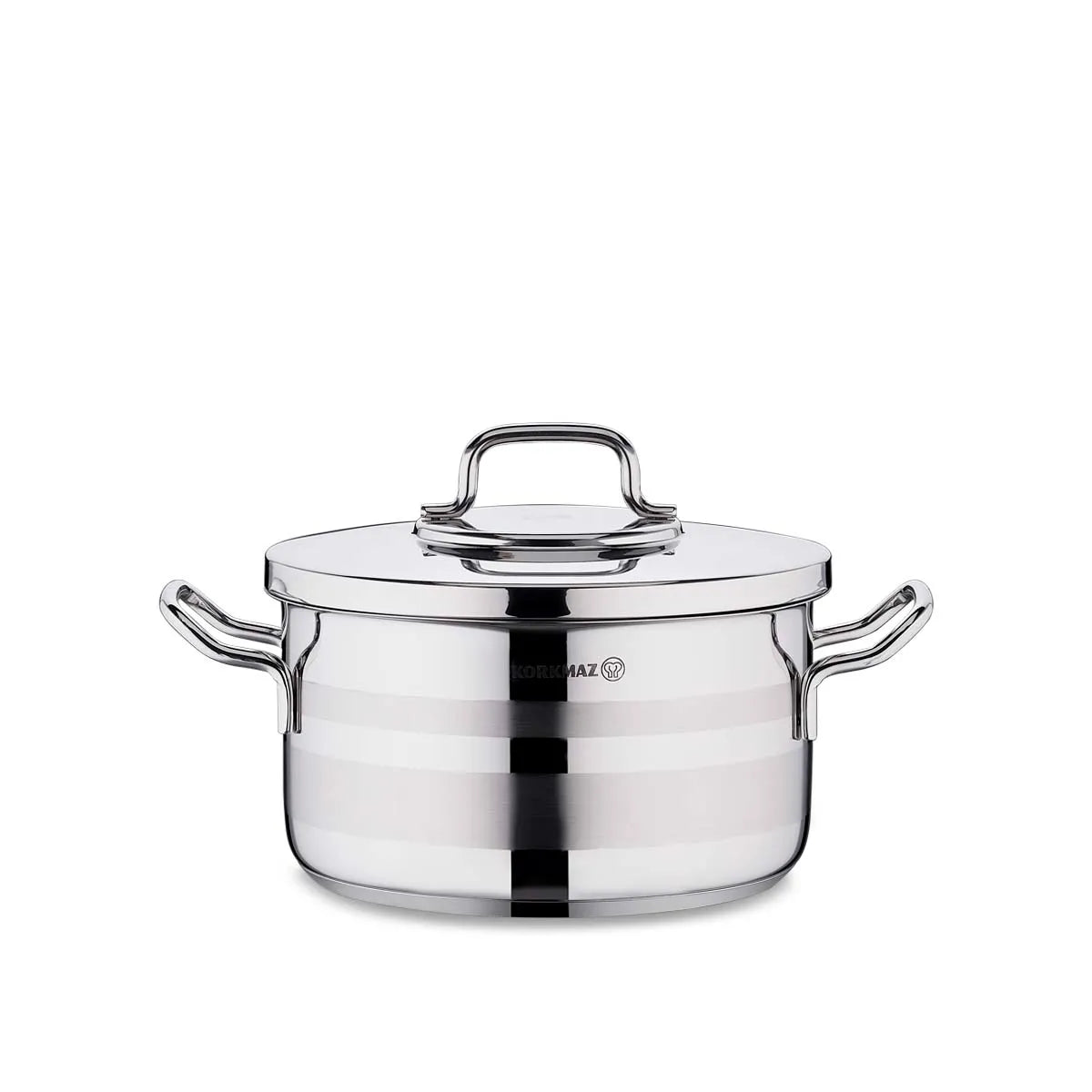 Korkmaz Astra2 rvs braadpan | Ø 26 cm | 7,25 L