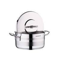 Korkmaz Astra2 rvs braadpan | Ø 26 cm | 7,25 L